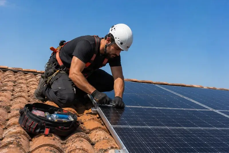 Maintenance et monitoring de panneaux solaires à Cissac-Médoc